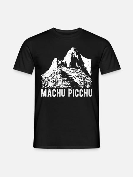 Machu Picchu Peru Inca Gift - Men's T-Shirt - black