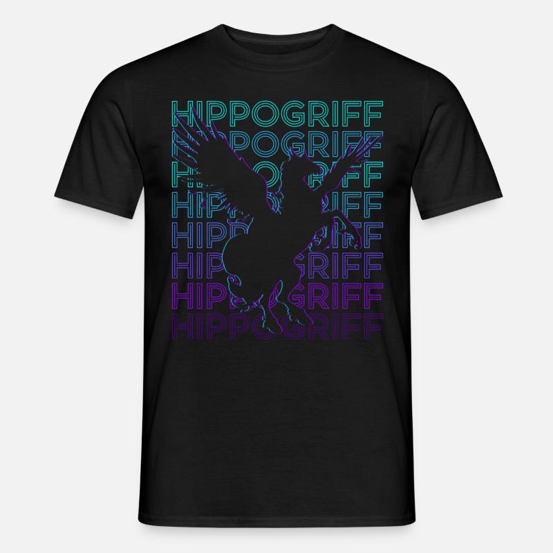Hippogriff Hippogryph græsk mytologi - Mænd T-shirt - sort