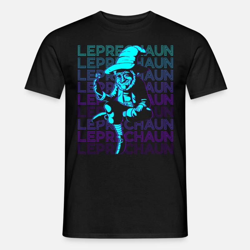 Kobold Retro - Männer T-Shirt - Schwarz