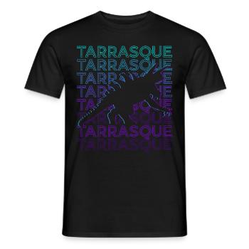 Tarrasque Français Mythologie Anciens Monstres Re - T-shirt homme - noir - Devant - AI Model Male 178 light (178cm)