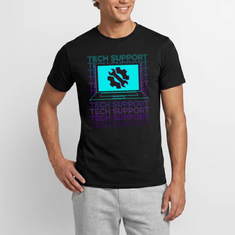 Support technique Support technique T-shirt homme