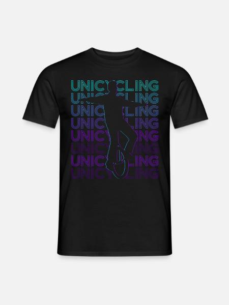 Monocyclisme Monocycle Rétro - T-shirt homme - noir