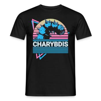 Charybdis Griechische Mythologie Altes Seeungeheue - Männer T-Shirt - Schwarz - Vorne - AI Model Male 178 light (178cm)