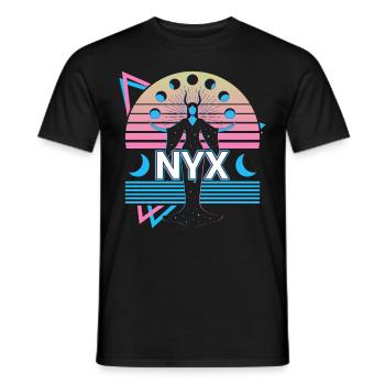 Nyx Déesse grecque Mythologie grecque antique - T-shirt homme - noir - Devant - AI Model Male 178 light (178cm)