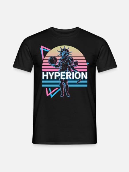 Hyperion Titan God Ancient Greek Mythology - Men's T-Shirt - black
