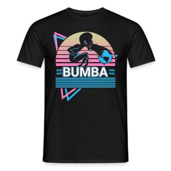 Bumba Mbombo African God Ancient African - Men's T-Shirt - black - Front - AI Model Male 178 light (178cm)