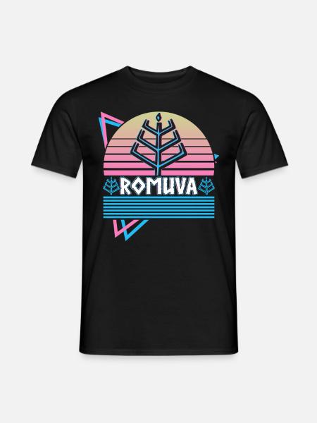 Romuva Symbol Baltic Paganism Pagan Reli - Men's T-Shirt - black