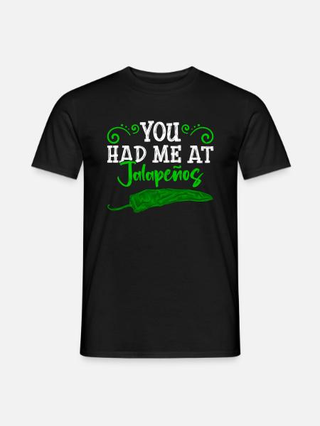 Jalapeno - Men's T-Shirt - black