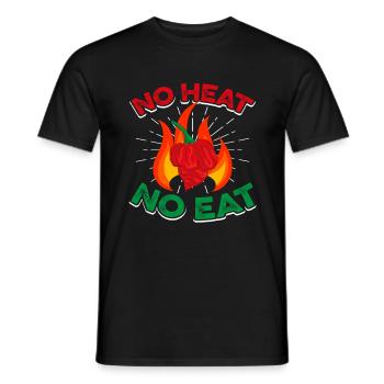 Mexikanisches Food Habanero-Chili-Liebhaber - Männer T-Shirt - Schwarz - Vorne - AI Model Male 178 light (178cm)