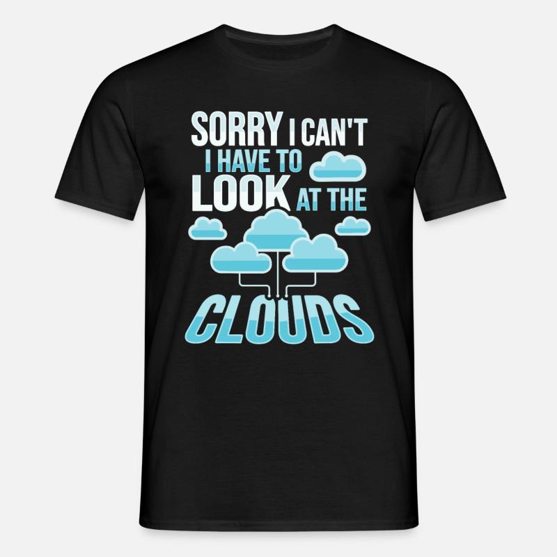 Administrateur Cloud Devops - T-shirt Homme - noir