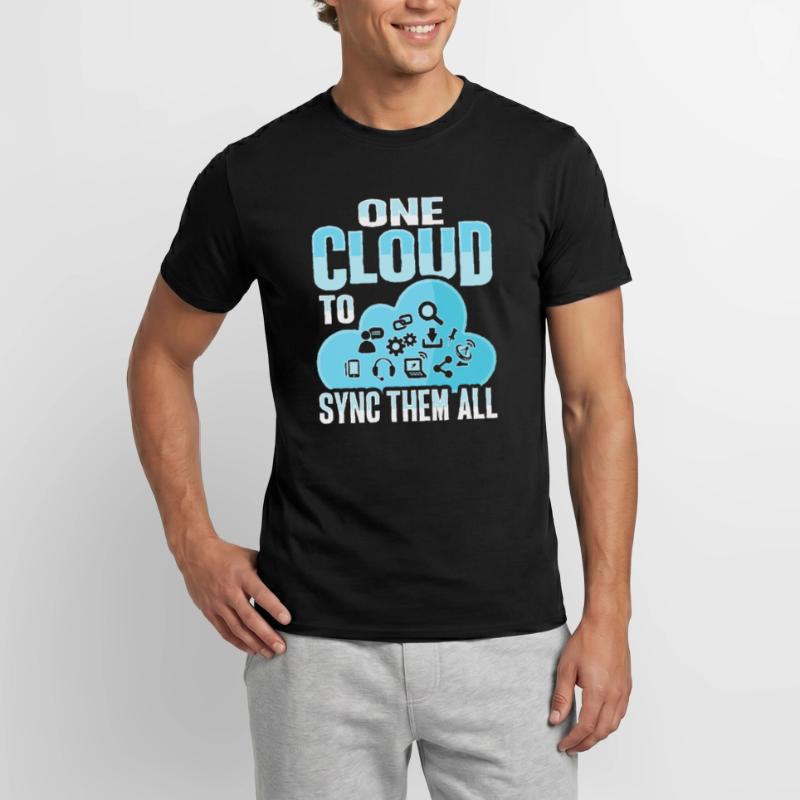 Cloud Administrator Cloud Devops Men’s T-shirt