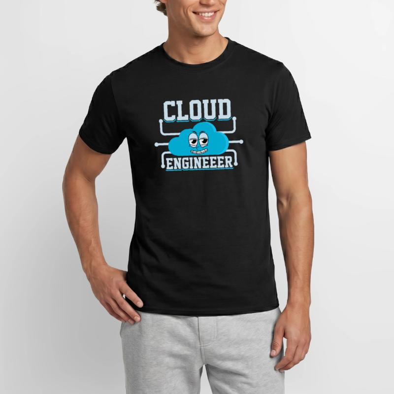 Cloud-Administrator Cloud-Devops Männer T-Shirt