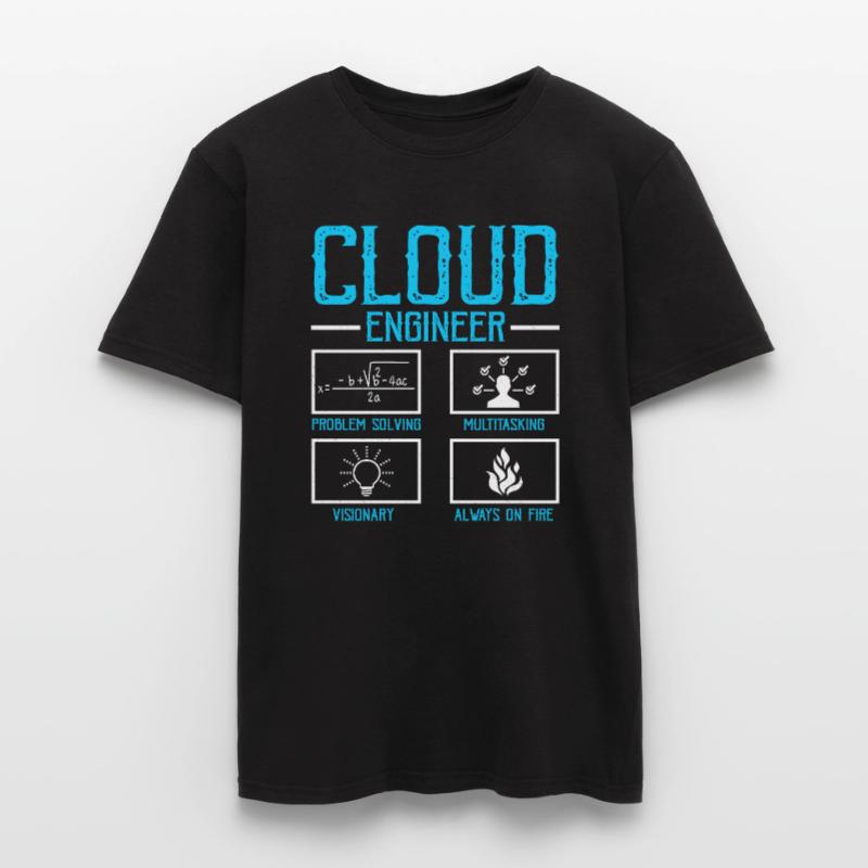 Cloud Administrator Cloud Devops Men’s T-shirt