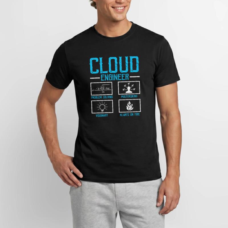 Cloud Administrator Cloud Devops Men’s T-shirt