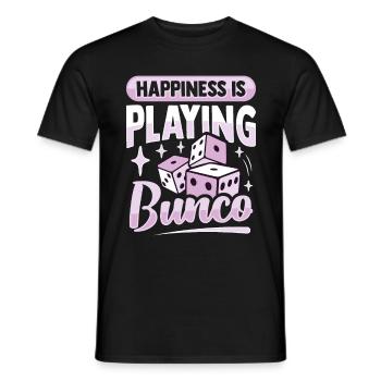 Bunco - Men's T-Shirt - black - Front - AI Model Male 178 light (178cm)