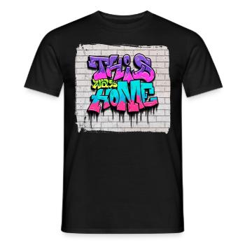 Zombiecore Estetica - T-shirt uomo - nero - Fronte - AI Model Male 178 light (178cm)