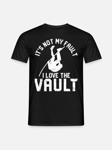 Fun Pole Vault Pole Vault - Men's T-Shirt - black