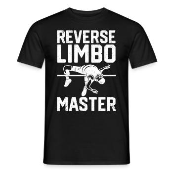 Lustiger Stabhochsprung Stabhochsprung - Männer T-Shirt - Schwarz - Vorne - AI Model Male 178 light (178cm)