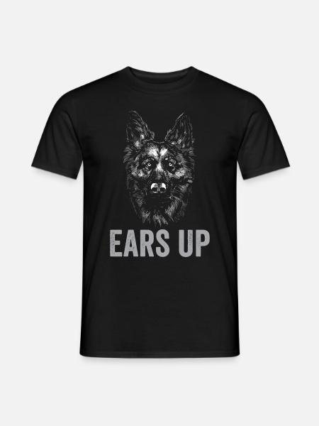 Polizeibeamter Polizeihund - Männer T-Shirt - Schwarz