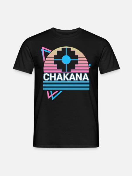 Chakana Inca Cross Retro - Men's T-Shirt - black