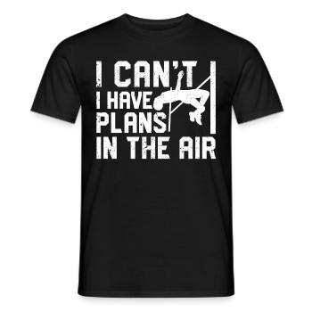 drôle saut à la perche saut à la perche saut à la perche - T-shirt homme - noir - Devant - AI Model Male 178 light (178cm)