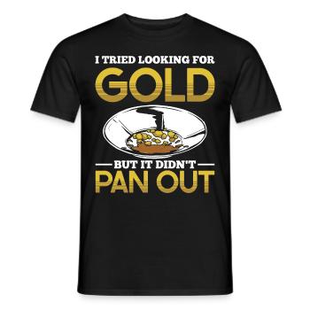 Drôles de panneurs d’or chercheurs d’or chercheurs d’or excavatrices - T-shirt homme - noir - Devant - AI Model Male 178 light (178cm)