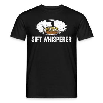 Drôle d’orpaillage d’or Prospecteur Tamiser - T-shirt homme - noir - Devant - AI Model Male 178 light (178cm)