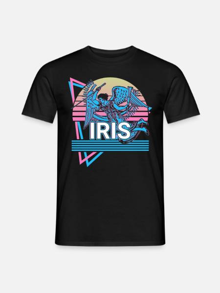 Iris Göttin Antike griechische Mythologie Retro - Männer T-Shirt - Schwarz
