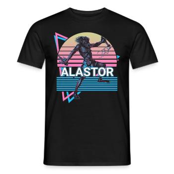 Alastor dieu grec Mythe grec antique - T-shirt homme - noir - Devant - AI Model Male 178 light (178cm)