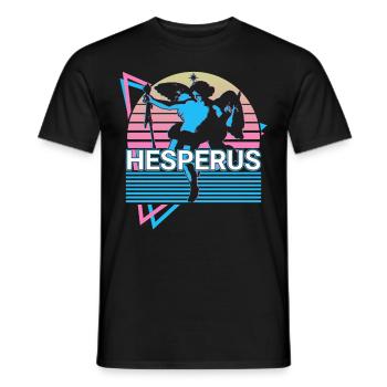 Hesperus Griechischer Gott Antike griechische Myth - Männer T-Shirt - Schwarz - Vorne - AI Model Male 178 light (178cm)