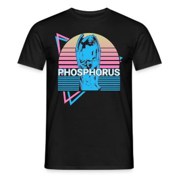 Phosphorus Griechischer Gott Antike griechische My - Männer T-Shirt - Schwarz - Vorne - AI Model Male 178 light (178cm)
