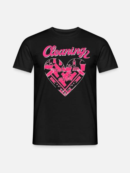 Haushälterin Zimmermädchen Putzfrau - Männer T-Shirt - Schwarz