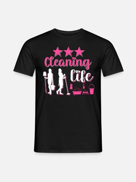 Housekeeper Maid Cleaner - Men's T-Shirt - black