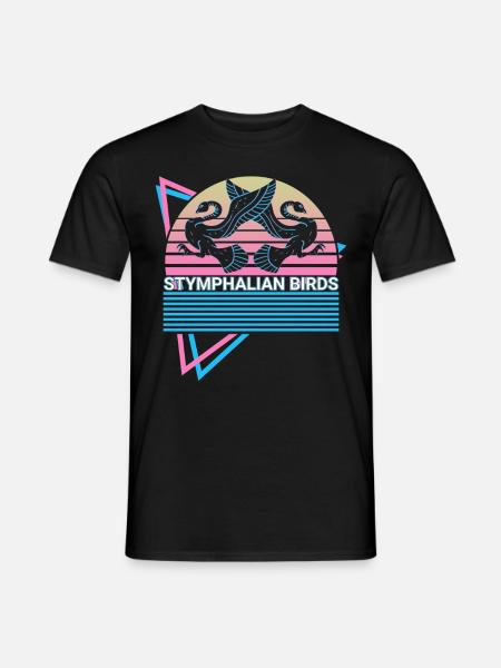 Stymphalian birds Mythical creature Greek - Men's T-Shirt - black