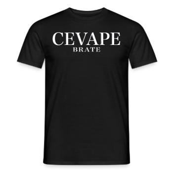 Balkan SFRJ kroatisch bosnisch serbisch Jebiga - Männer T-Shirt - Schwarz - Vorne - AI Model Male 178 light (178cm)