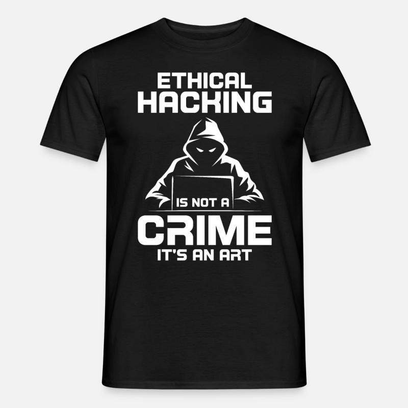 Cybersecurity Computersicherheit Cybersecurity - Männer T-Shirt - Schwarz