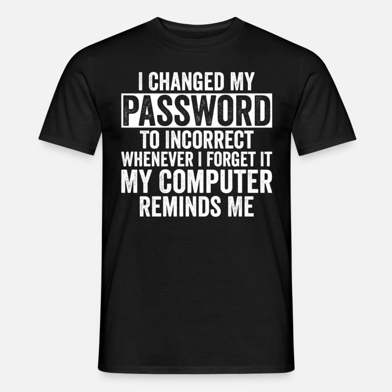Cybersecurity Computersicherheit Cybersecurity - Männer T-Shirt - Schwarz