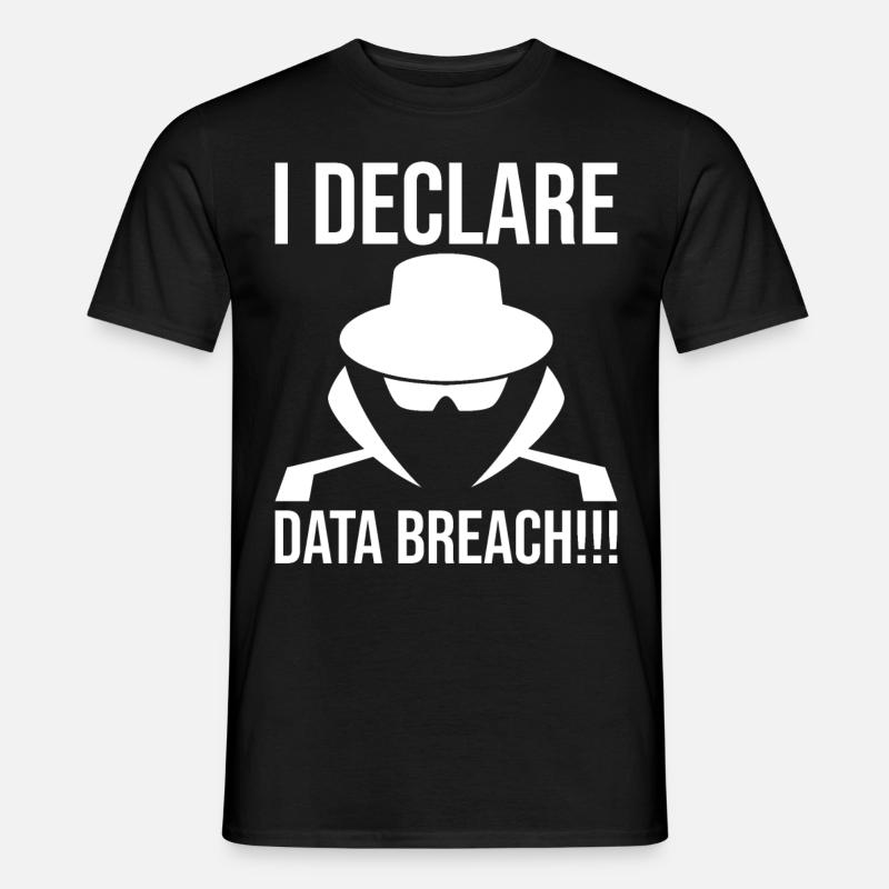 Cybersecurity Computersicherheit Cybersecurity - Männer T-Shirt - Schwarz