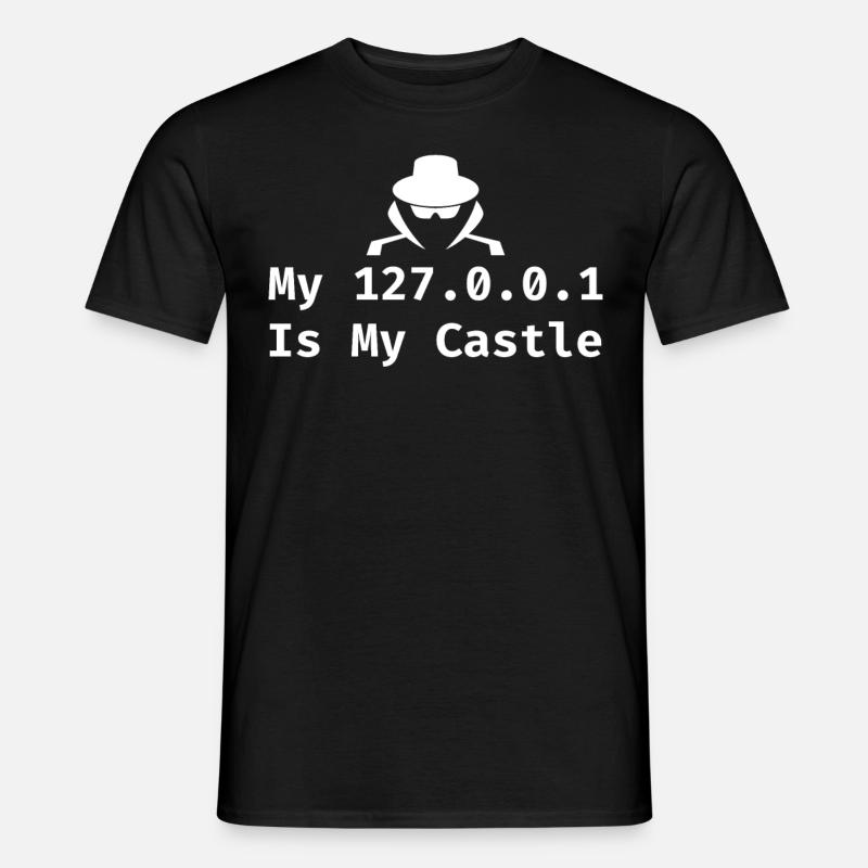 Cybersecurity Computersicherheit Cybersecurity - Männer T-Shirt - Schwarz