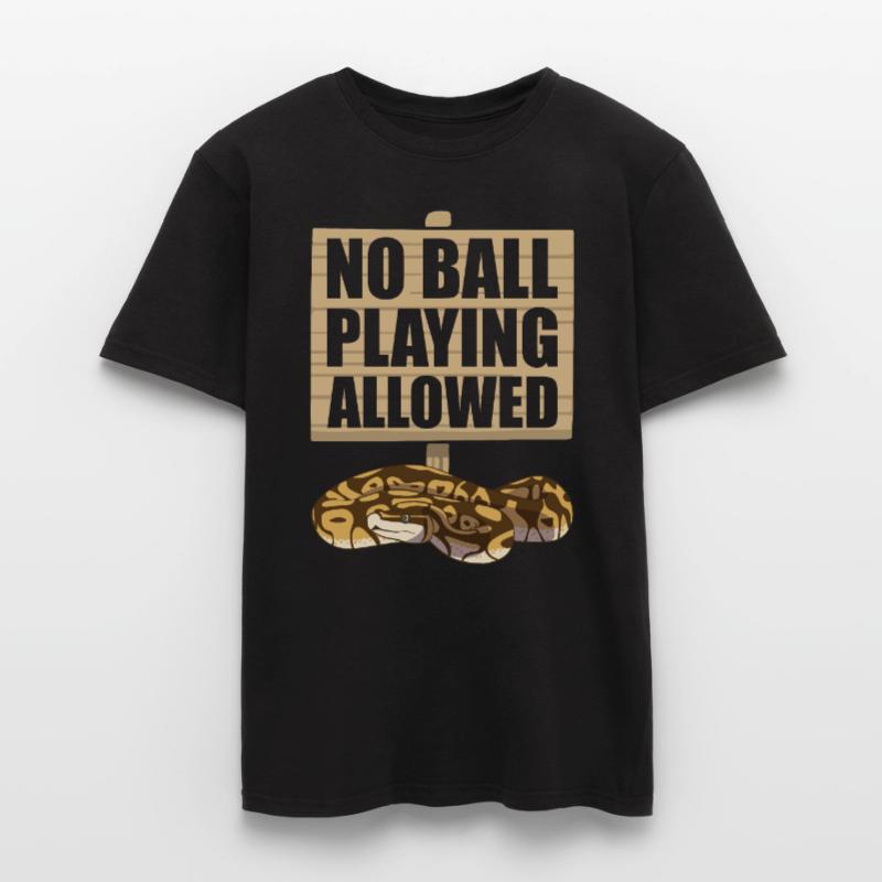 Drôle de boule Python Serpent T-shirt homme
