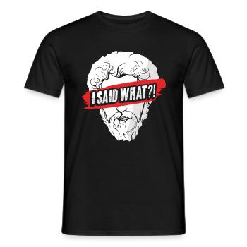 Philosophie de Markus Aurelius - T-shirt homme - noir - Devant - AI Model Male 178 light (178cm)
