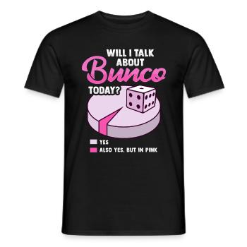 Bunco - Men's T-Shirt - black - Front - AI Model Male 178 light (178cm)