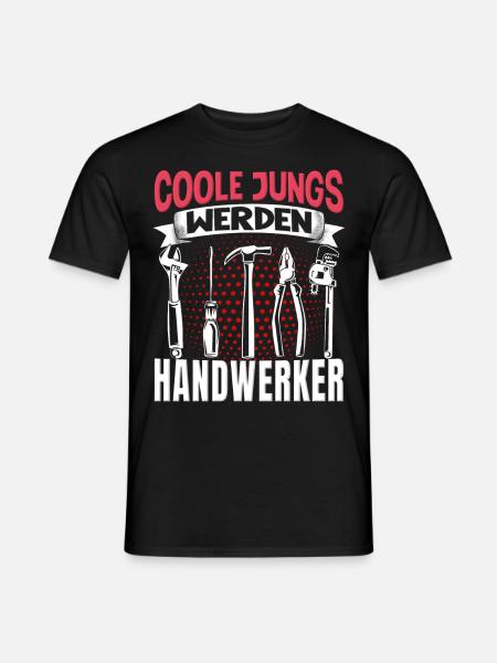Handwerk Handwerker - Männer T-Shirt - Schwarz