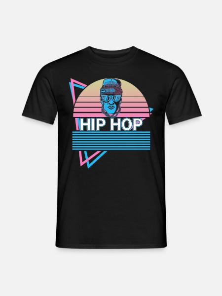 Hip Hop Rétro - T-shirt homme - noir