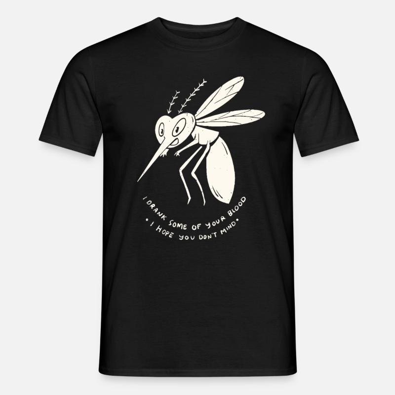 Moskito - Männer T-Shirt - Schwarz