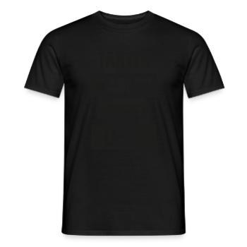 JGA Gruppenshirt Party Crew - Männer T-Shirt - Schwarz - Vorne - AI Model Male 178 light (178cm)