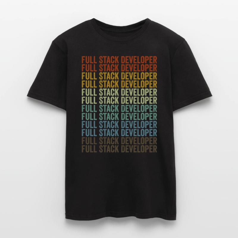 Full Stack Developer Coding Programmer Full St Men's T-Shirt