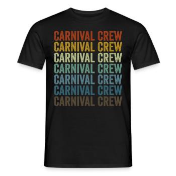 Carnival Crew Circus Carnival Circus Lovers Lust - T-shirt homme - noir - Devant - AI Model Male 178 light (178cm)