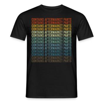 Includes Aftermarket Parts Amputee Patient - Men's T-Shirt - black - Front - AI Model Male 178 light (178cm)