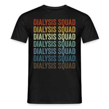 Dialyse-Kader Dialyse-Techniker - Männer T-Shirt - Schwarz - Vorne - AI Model Male 178 light (178cm)